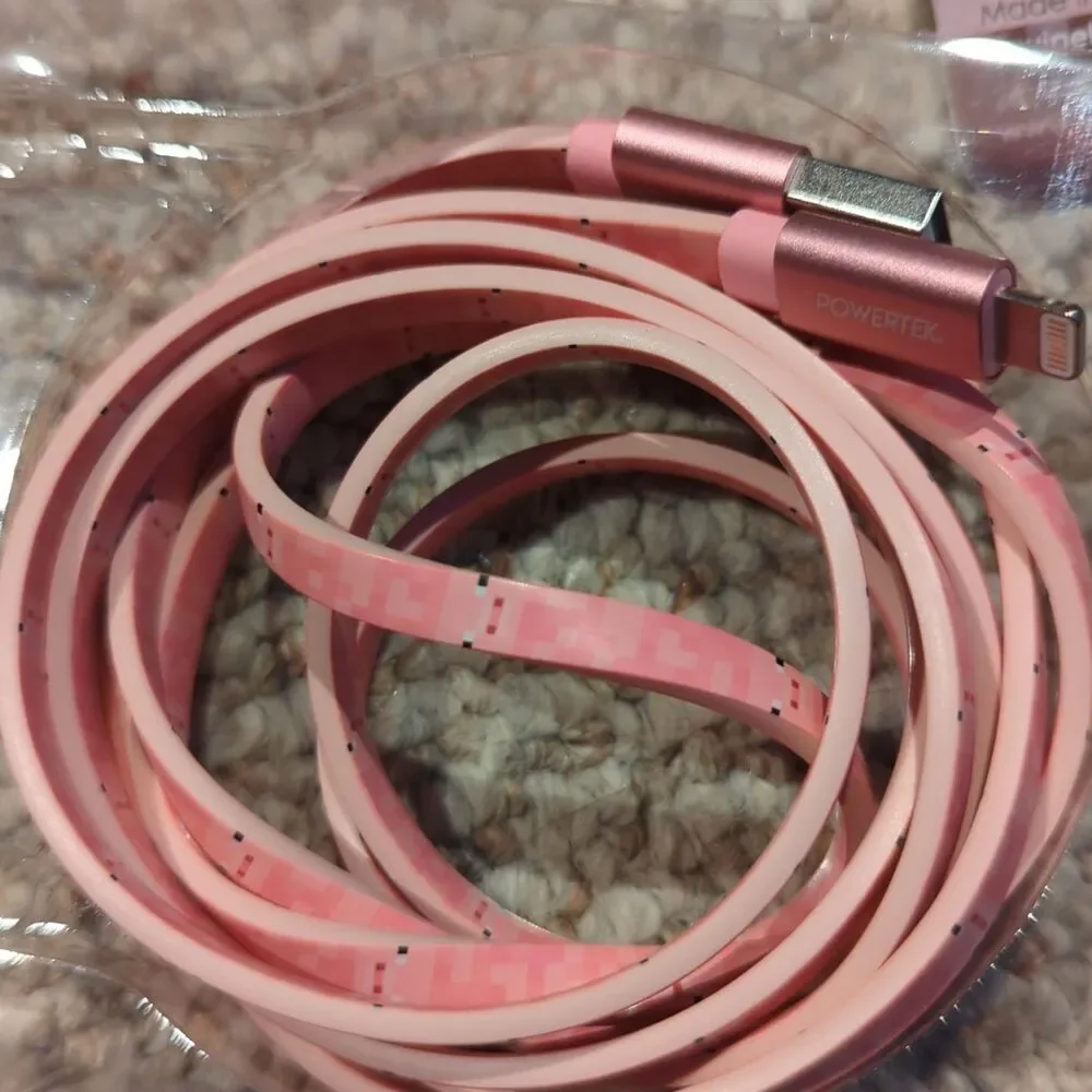 Minecraft USB-A to Lightning Pig 6ft Fast Charge Cable MFi Certified